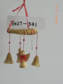 草編人物風鈴的精致世界——光明工藝品有限責任公司的多功能茶臺風鈴